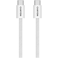 CANYON cable OnWire 60MG C-C 60W Magnet Braided 1m White