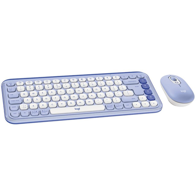 LOGITECH POP ICON COMBO - LILAC - US INT'L - BT - N/A - INTNL-973