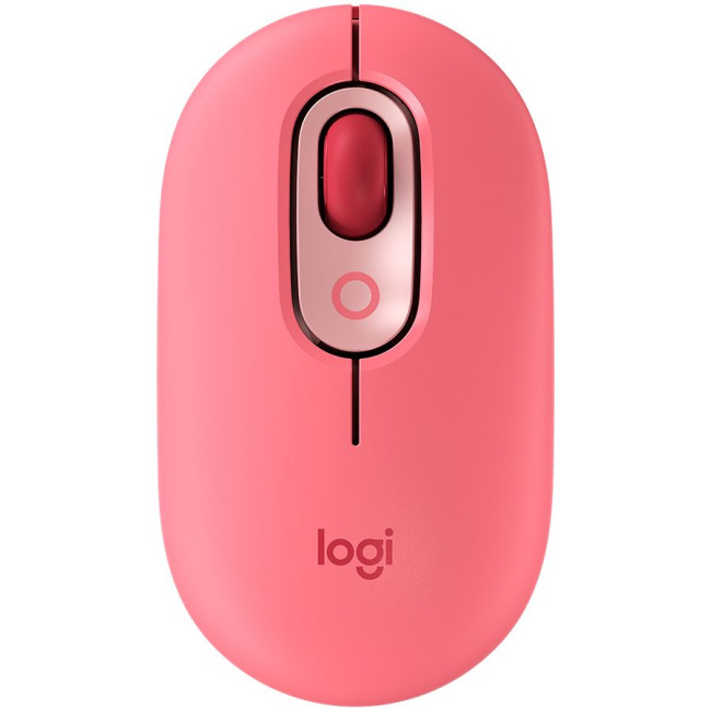 LOGITECH POP Mouse with emoji - ROSE - BT - N/A - EMEA28i-935 - FY25,TERRA