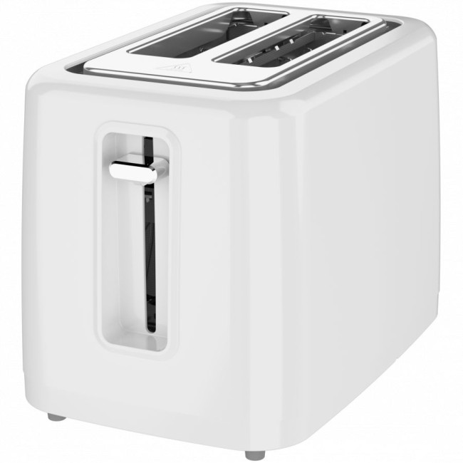 Electric Toaster, White, 220-240V, 50-60Hz, 780-930W, 2 slots, 3 modes, 7 browning levels