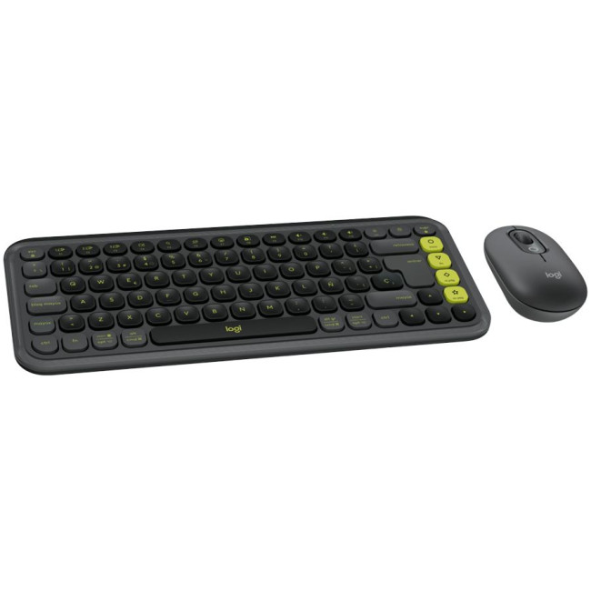 LOGITECH POP ICON COMBO - GRAPHITE - UKR - BT - N/A - INTNL-973