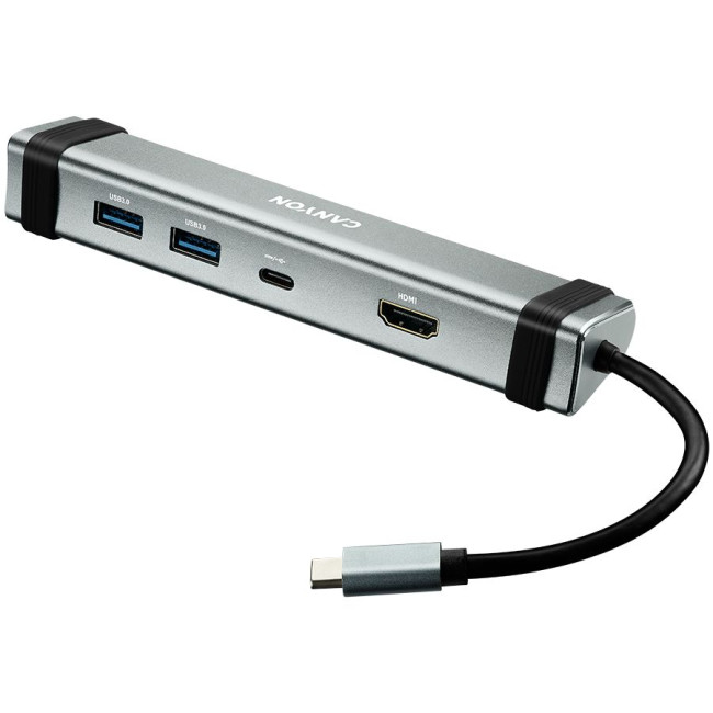 CANYON hub DS-3 4in1 USB-C Space Grey