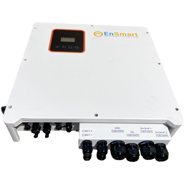 SolarAll-H Series SAHT12 12000W three-phase hybrid solar inverter, 2 MPPT and battery charger