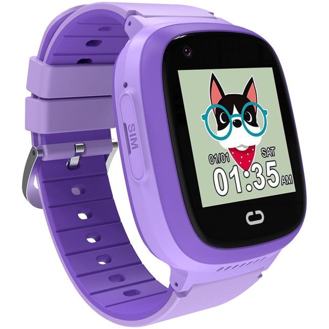 CANYON kids watch Sunny KW-48 Video 4G GPS Games&Music Violet