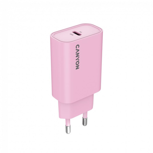 CANYON charger OnCharge 30CL Max Power 30W 1xPD EU Pink
