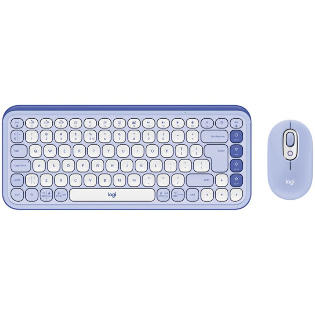 LOGITECH POP ICON COMBO - LILAC - US INT'L - BT - N/A - INTNL-973