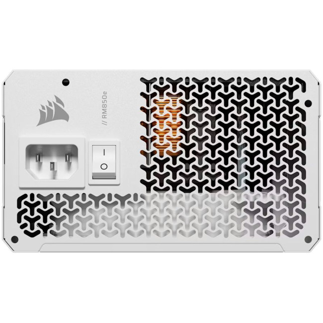 CORSAIR RM850e White, 850 Watt, Cybenetics Gold Certified, Fully Modular