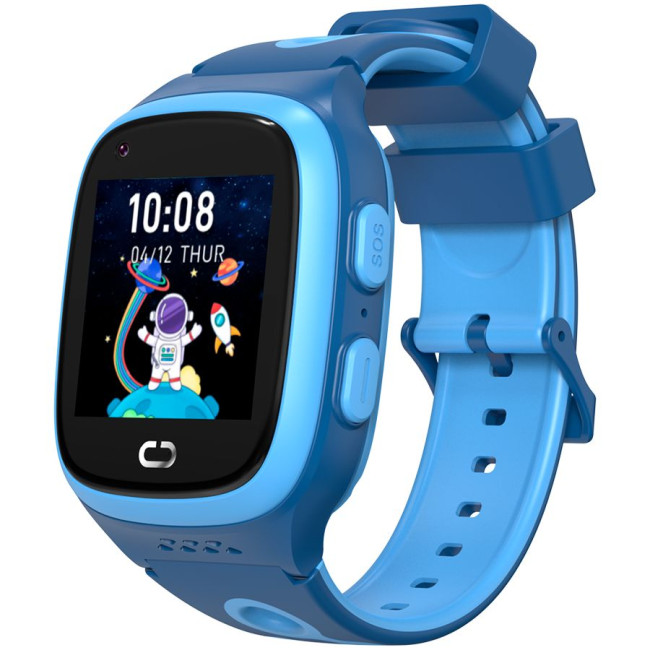 Canyon Kids Watch ZEFIR KW-49 E-SIM 4G GPS WiFi Video Music Games English learning, Blue