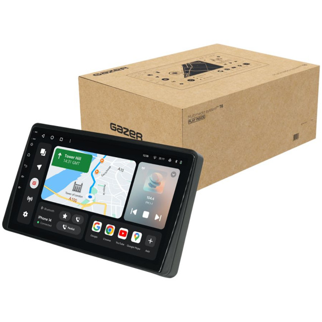 Installation kit for installing GAZER multimedia head units in cars - model HM-F010