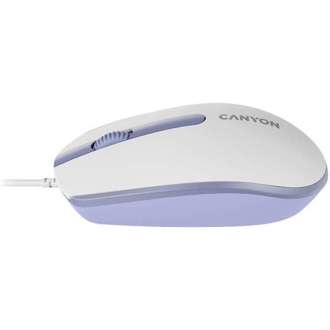 CANYON mouse M-10 Wired White Lavender