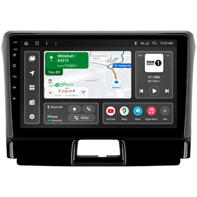 Installation kit for installing GAZER multimedia head units in cars - model E160J-F009