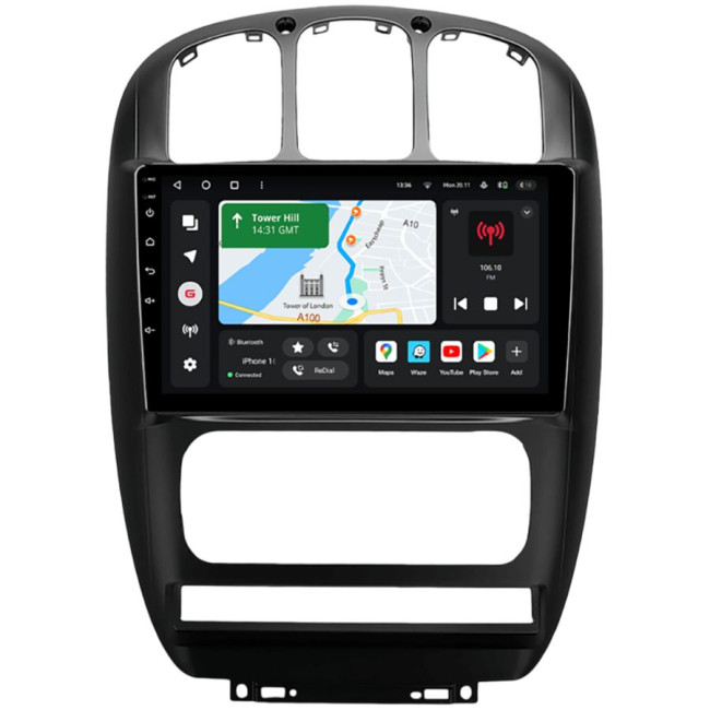 Installation kit for installing GAZER multimedia head units in cars - model AM-F009