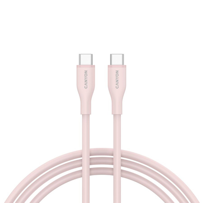 CANYON cable CC60SC10 C-C 60W 1m Silicon Pink Sand