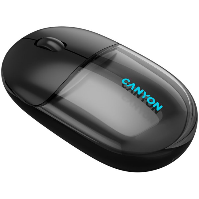 CANYON mouse OnClick 24 BT/ Wireless Transparent/Black