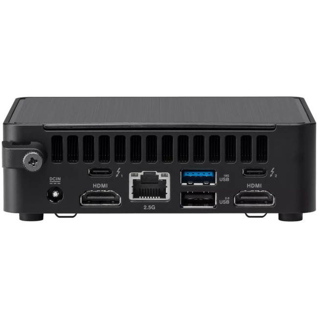 ASUS NUC 14pro/RNUC14RVKI300002I/Intel Core 3 100U/Intel Graphics/4xUSB/M.2 22x80 NVMe; 22x42 NVMe/2,5Gbe LAN/2xHDMI/ 2x Thunderbolt 4 (USB-C+DP)/no Storage/no RAM/AX211.D2WG.NV/no OS/EU Cord/Slim Kit(L6)/EAN:4711387492260