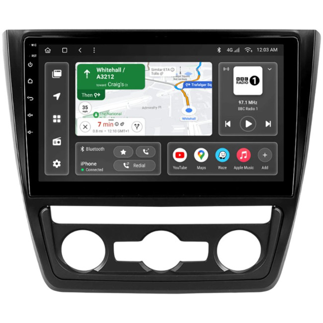 Installation kit for installing GAZER multimedia head units in cars - model 5L-F010