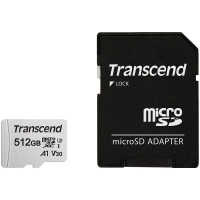 Transcend 512GB UHS-I U3, A1 microSD with Adapter