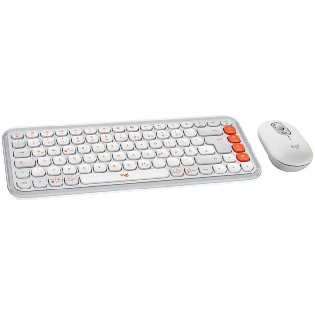 LOGITECH POP ICON COMBO - OFF WHITE - US INT'L - BT - N/A - INTNL-973