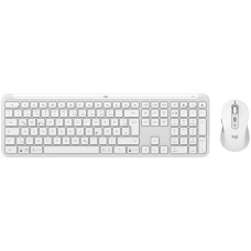 LOGITECH Signature Slim Combo MK950 - OFF WHITE - US INT'L - 2.4GHZ/BT