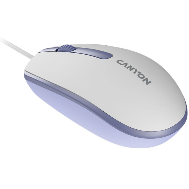 CANYON mouse M-10 Wired White Lavender