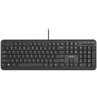 CANYON keyboard HKB-20 EN Velvet Wired  Black
