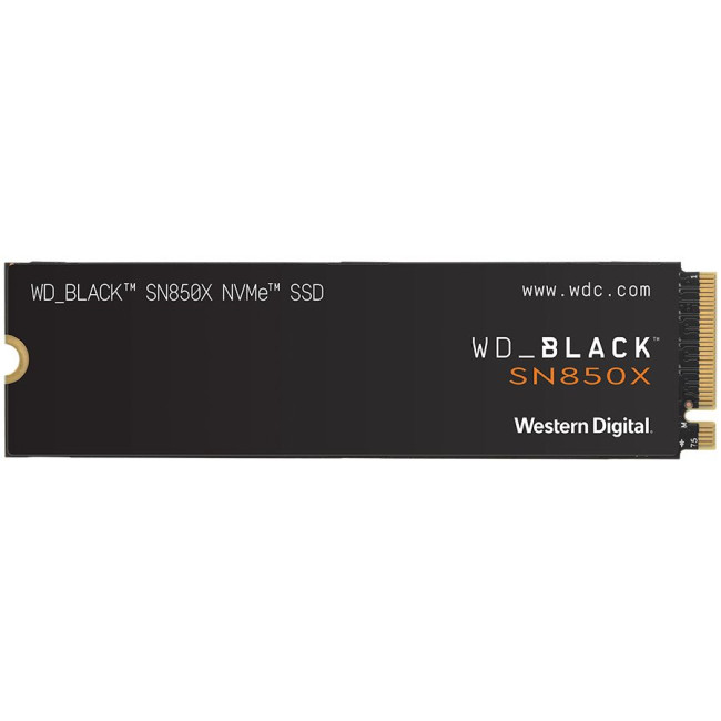 SSD POWERED BY SANDISK WD Black SN850X 2TB M.2 2280 PCIe Gen4 x4 NVMe, Read/Write: 7300/6600 MBps, IOPS 1200K/1100K, TBW: 1200