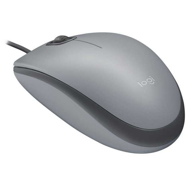 LOGITECH M110 Silent - MID GRAY - USB - EMEA-808 - AKOYA HANGTAB BOX M110S