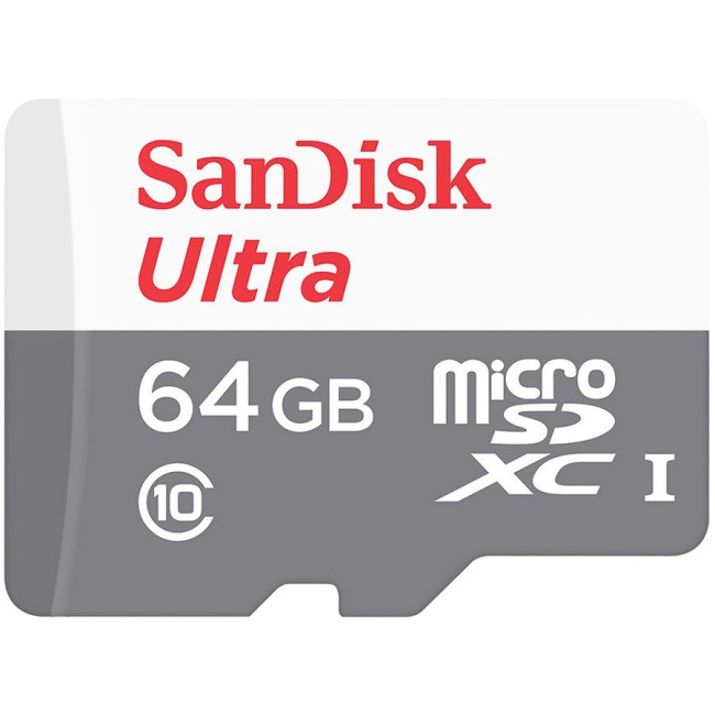 SANDISK Ultra microSDXC 64GB 100MB/s Class 10 UHS-I