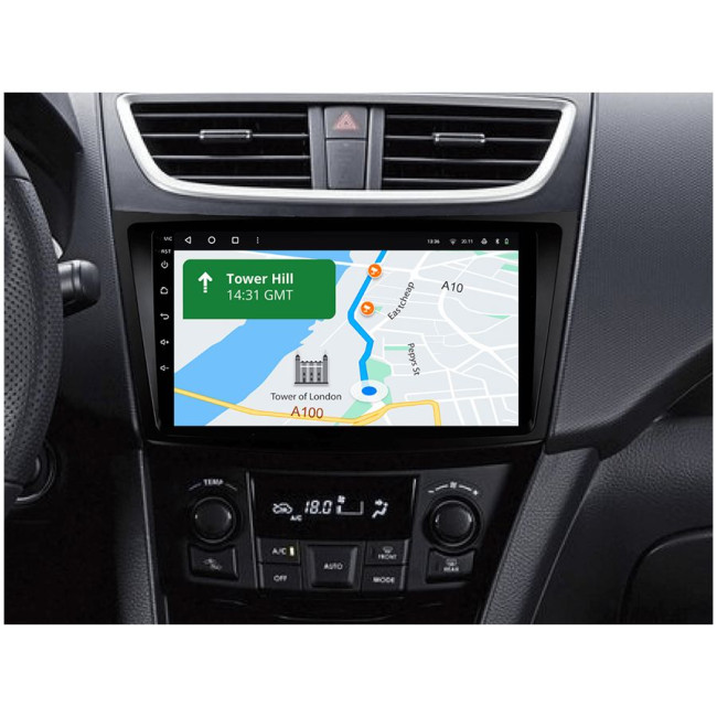 Installation kit for installing GAZER multimedia head units in cars - model AZG-F009
