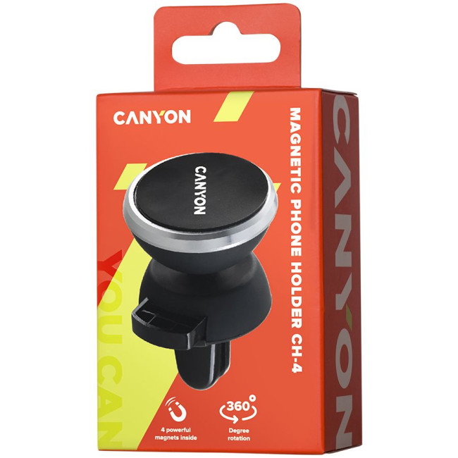 CANYON car holder CH-4 Vent Magnetic Black