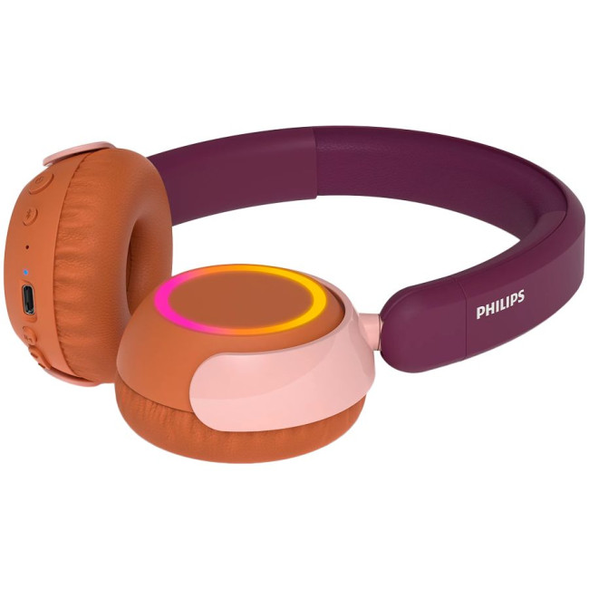 Kids wireless on-ear headphones with microphone and Bluetooth 5.4 Philips TAK4200MP/00