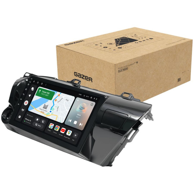 Installation kit for installing GAZER multimedia head units in cars - model AN120-F010