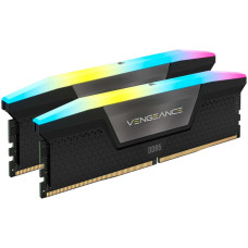 CORSAIR VENGEANCE RGB DDR5 96GB (2 x 48GB) DDR5 6800 CL34-42-42-110 1.40V Intel XMP - BLACK
