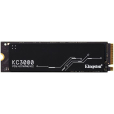 Kingston KC3000 512GB SSD, M.2 2280, PCIe 4.0 NVMe, Read/Write 7000/3900MB/s, Random Read/Write: 450K/900K IOPS