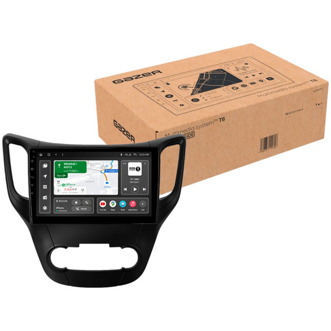 Installation kit for installing GAZER multimedia head units in cars - model CS-F009