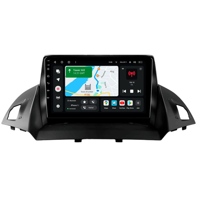 Installation kit for installing GAZER multimedia head units in cars - model C520/L-F009