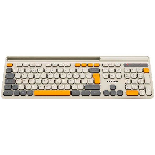 CANYON keyboard HKB-W03 EN AAA Wireless Beige