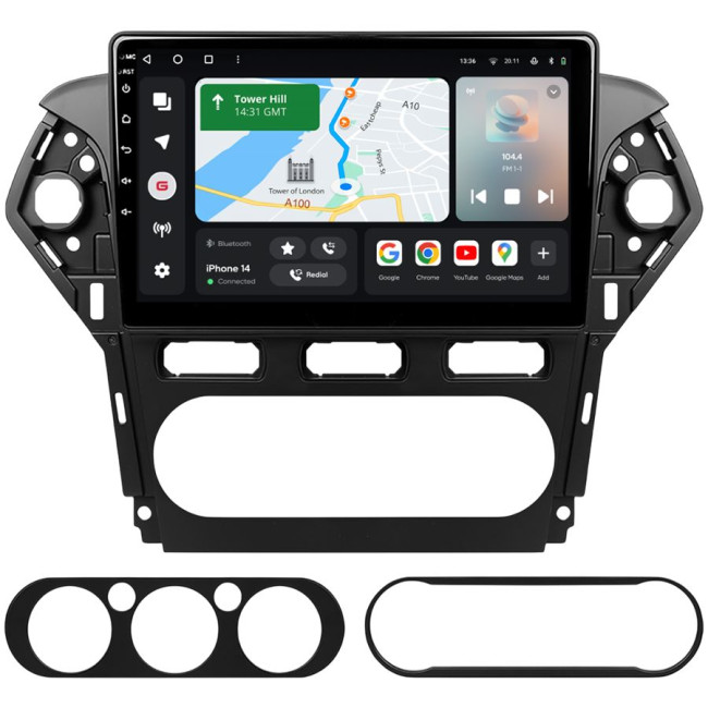 Installation kit for installing GAZER multimedia head units in cars - model CD350-F010