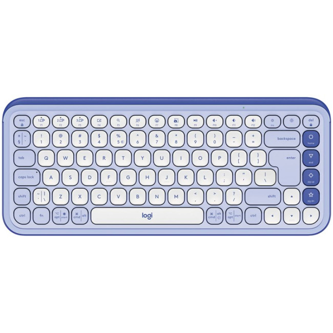 LOGITECH POP ICON KEYS - LILAC  - US INT'L - BT - N/A - INTNL-973