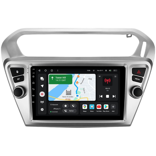 Installation kit for installing GAZER multimedia head units in cars - model ELS-F009