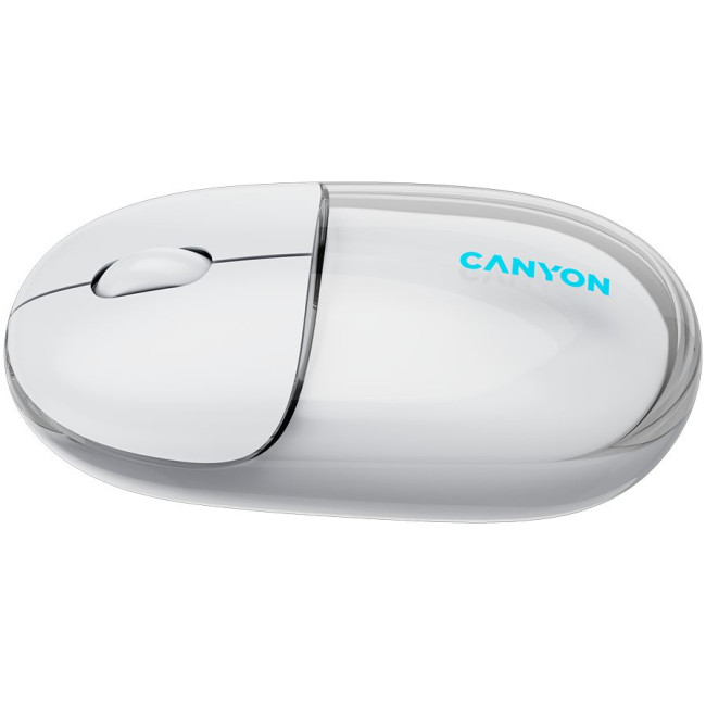 CANYON mouse OnClick 24 BT/ Wireless Transparent/White
