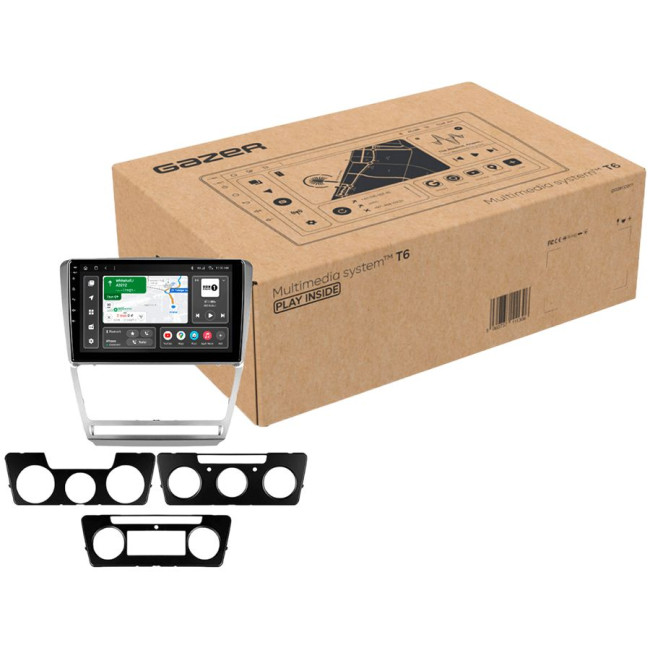 Installation kit for installing GAZER multimedia head units in cars - model 1Z-F010