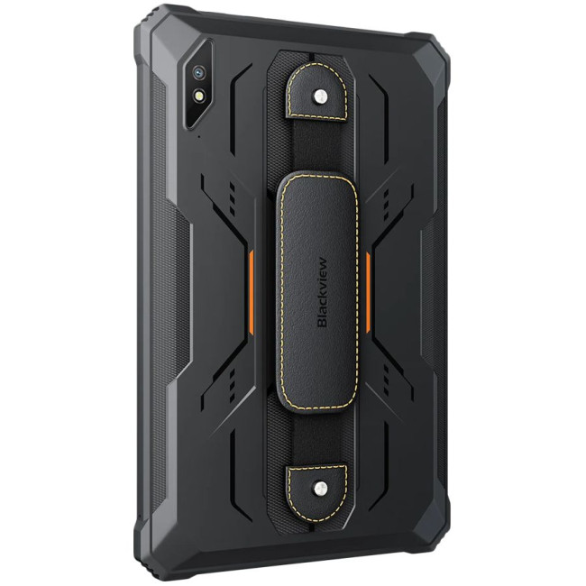 Blackview Active 8 Pro Rugged Tab 8GB/256GB, 10.36-inch FHD+ 1200x2000 IPS LCD, Octa-core, 16MP Front/48MP Back Camera, Battery 22000mAh, 33W wired charging, USB Type-C, Android 13, SD card slot, MIL-STD-810H, Orange