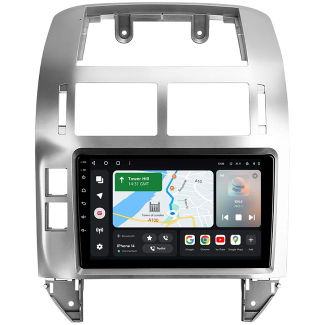 Installation kit for installing GAZER multimedia head units in cars - model 9N-F009