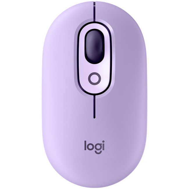 LOGITECH POP Mouse with emoji - LILAC - BT - N/A - EMEA28i-935 - FY25,TERRA