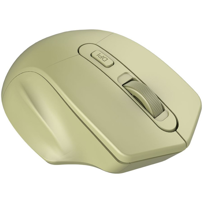 CANYON MW-15, 2.4GHz Wireless Optical Mouse with 4 buttons, DPI 800/1200/1600, Golden, 115*77*38mm, 0.064kg