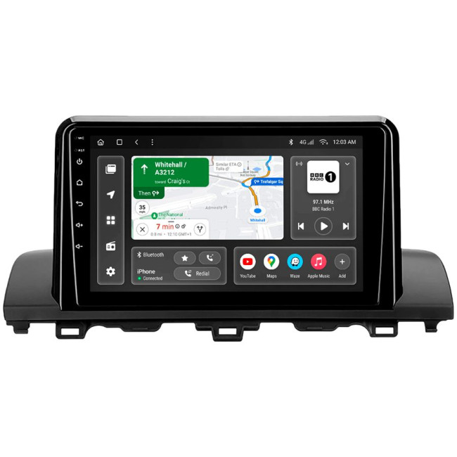 Installation kit for installing GAZER multimedia head units in cars - model CV/H-F009