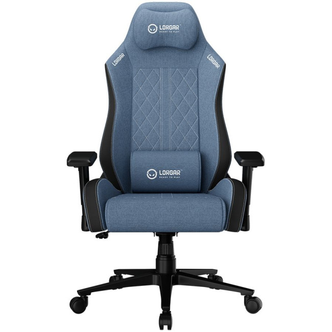 LORGAR CHA41, Ergonomic Gaming Chair Advanced, premium anti-stain fabric, Blue