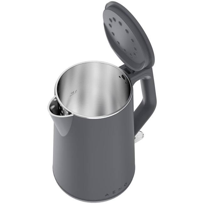 AENO Electric Kettle EK4: 1850-2200W, 1.5L, Strix, Double-walls, Non-heating body, Auto Power Off, Dry tank Protection