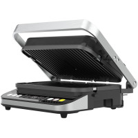 AENO ''Electric Grill EG5: 2000W, 2 heating modes - Lower Grill, Both Grills, 6 preset programs, Defrost, Max opening angle -180°, Temperature regulation, Timer, Removable double-sided plates, Plate size 320*220mm''